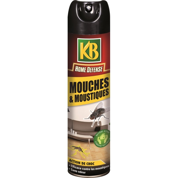 KB Home Défense - Mouches et Moustiques 400ml