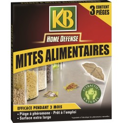 KB Home Défense - Pièges mites alimentaires X3