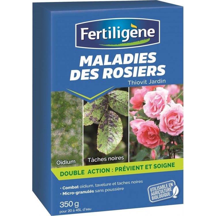 Fertiligène - Maladies des rosiers - 350g