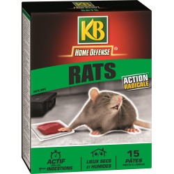 KB - Pates Appat Anti-Rats - 150gr