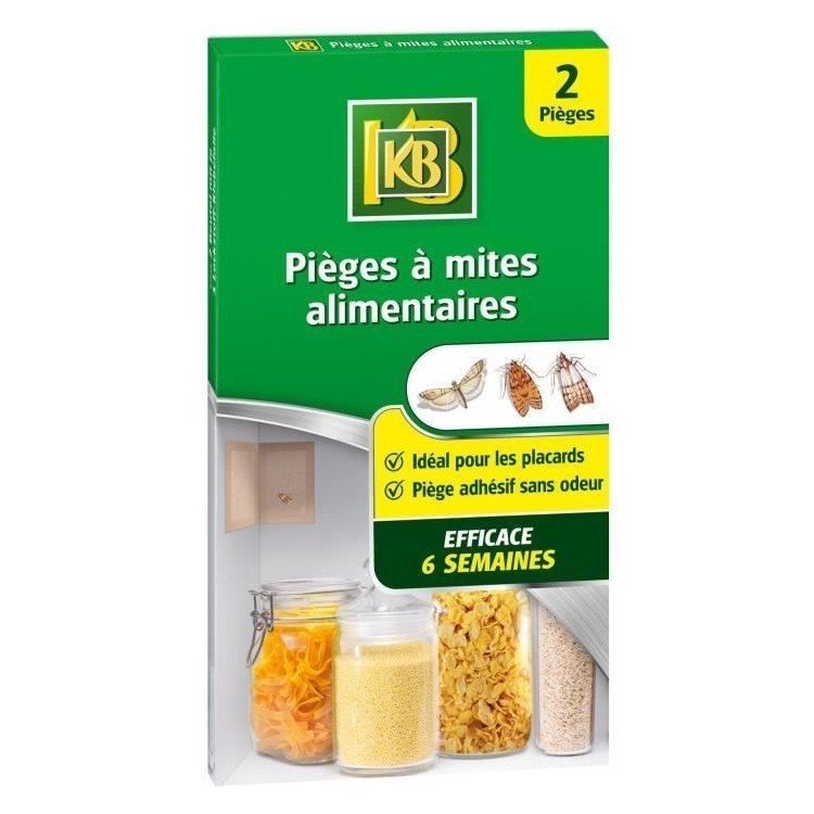KB - 2 Pièges à Mites Alimentaires