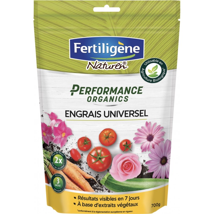 Fertiligène - Engrais Performance Organics Universel - 700 g