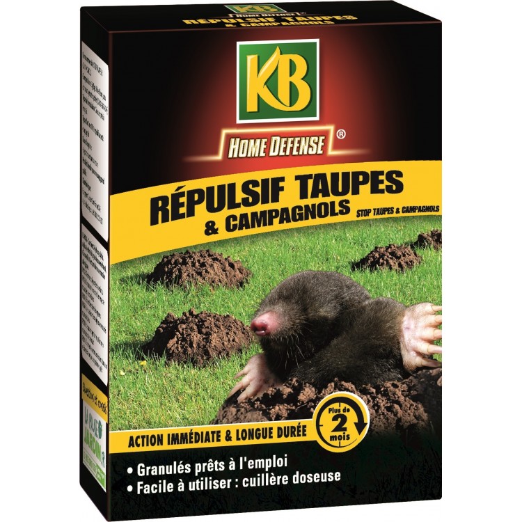KB - Répulsif Taupes et Campagnols - 150 Gr
