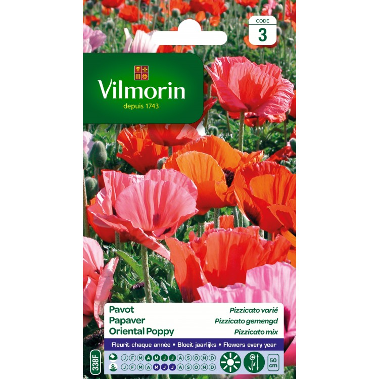 Vilmorin - Pavot Pizzicato Mix