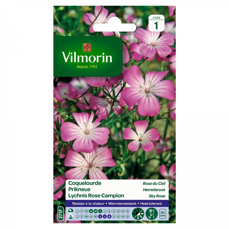 Vilmorin - Coquelourde Rose du Ciel