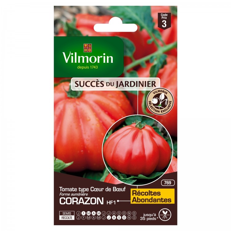 Vilmorin - Tomate Coeur de Boeuf Corazon