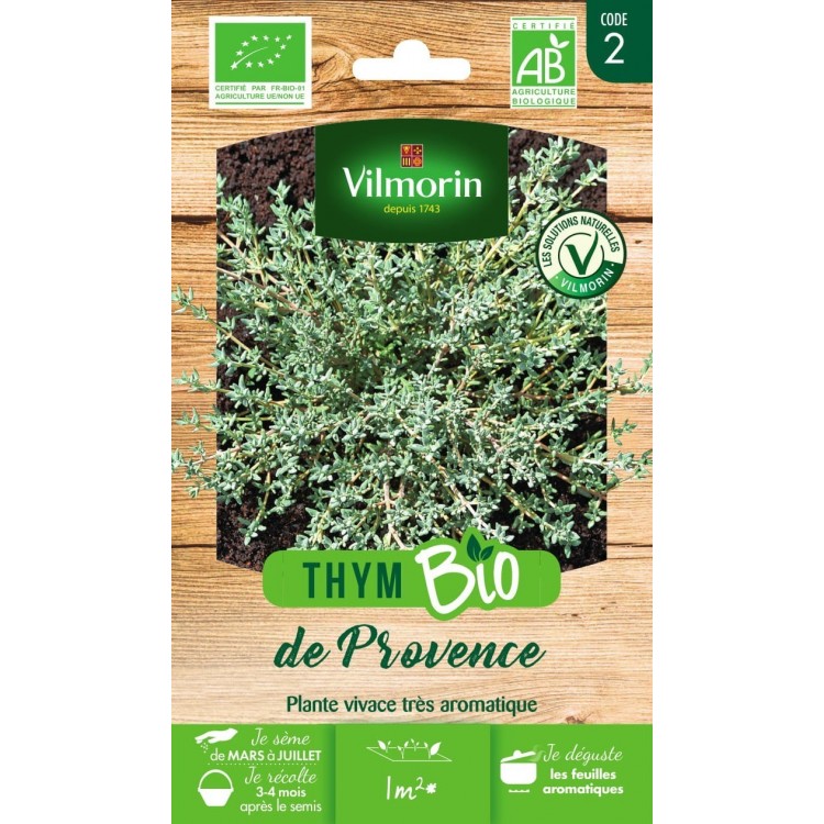 Vilmorin - Thym de Provence Bio