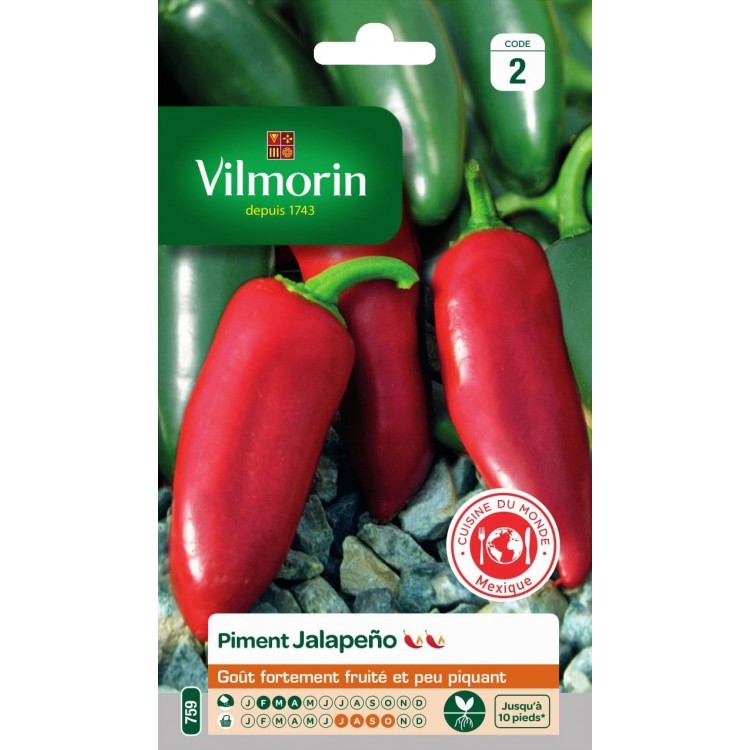 Vilmorin - Piment Jalapeño