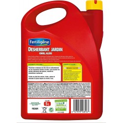 Fertiligène - Désherbants Cours, Allées, Terrasses, 5L