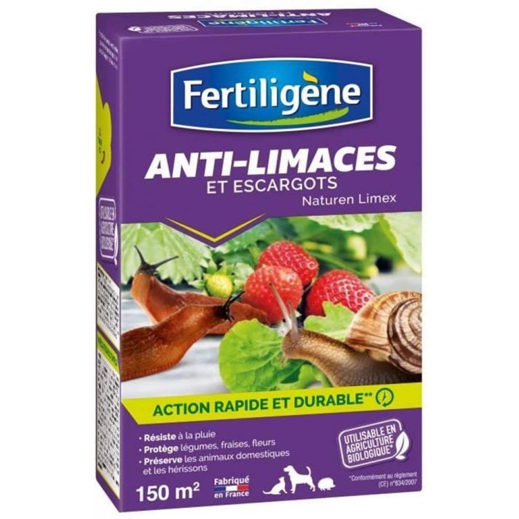 Fertiligène Anti Limaces et escargot 450g