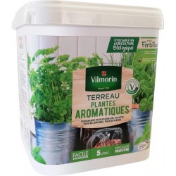Vilmorin - Terreau Pots de Jardinières aromatiques seau de 5L