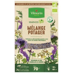 Vilmorin - Graines Mélange Potager Bio, boite de 250 grs