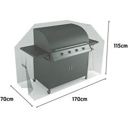 Nortene – Housse de Protection pour Grand Barbecue - 170 x 75