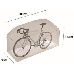 Nortene – Housse de Protection pour vélo - 200 x H 110 cm