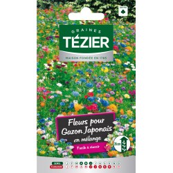 Tezier - Fleurs pour gazon Japonais