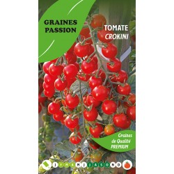 Graines passion, sachet de graines Tomate Crokini