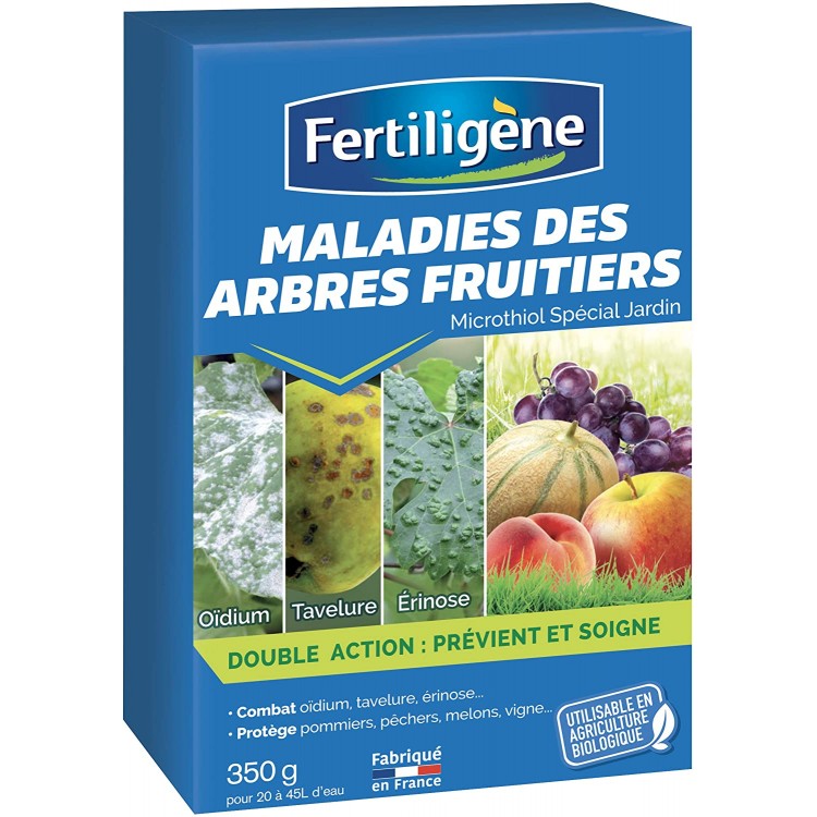 Fertiligène Maladies des Fruitiers Concentré, 350gr…NMAFRU35
