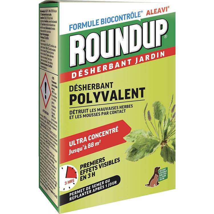 Roundup Désherbant Rapide Concentré, 200 ML…