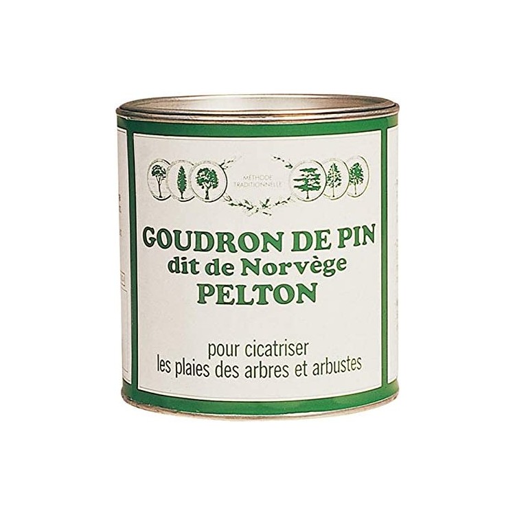 Pelton Goudron de Pin de Norvège Blanc 800 gr