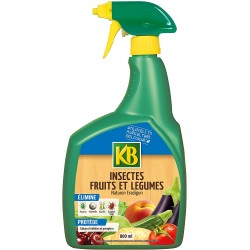 KB Pulvérisateur Insecticide Fruits et Légumes Prêt à l'emploi 800Ml ( KLEGPAL )