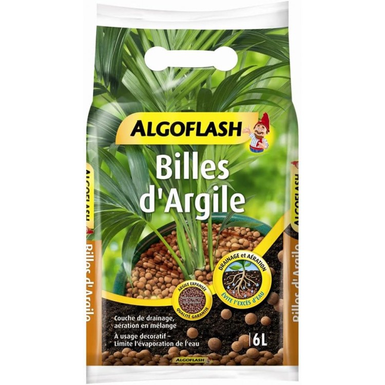 Billes d'Argile Algoflash 6L