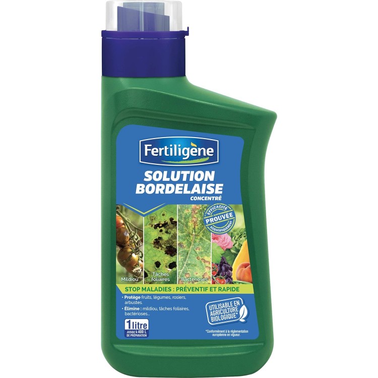 FERTILIGENE FSOBOR1 - Solution Bordelaise Liquide Concentrée 1 L