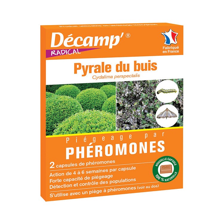 Decamp pheromone pyrale du buis