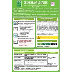 PROTECT EXPERT Désherbant Localisé Contre Les Mauvaises Herbes Du Gazon | 225 ml