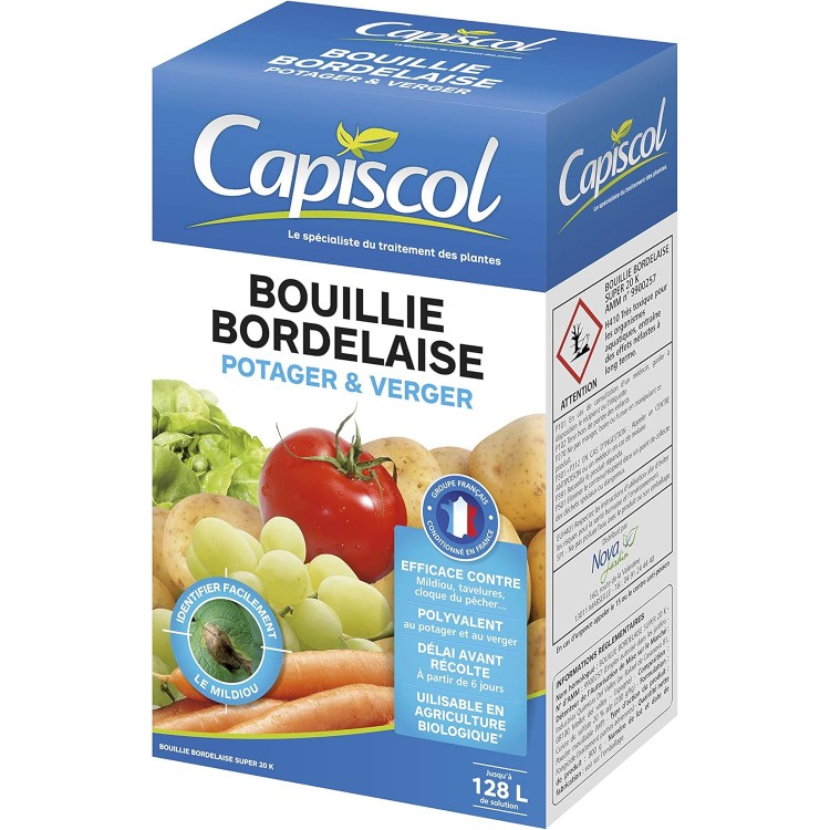 SOLABIOL Bouillie Bordelaise Potager et Verger | 800g de Poudre