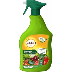  SOLABIOL Traitement Pucerons Acariens Cochenilles 49 usages Jardin Potagers Fru