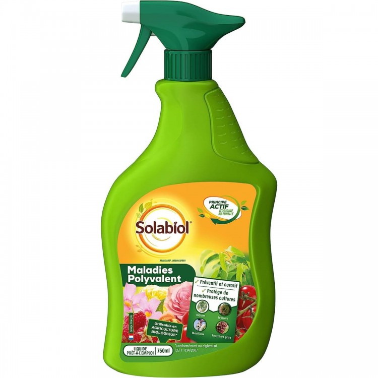 SOLABIOL Maladies Polyvalents - Pulvérisateur de 750ml