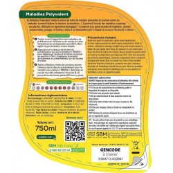 SOLABIOL Maladies Polyvalents - Pulvérisateur de 750ml