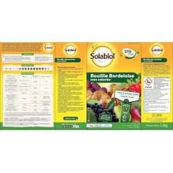 SOLABIOL Bouillie Bordelaise-Non Colorée 1,1 Kg