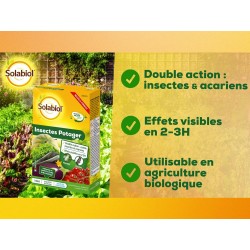 SOLABIOL Traitement Insectes Potager Aleurodes Pucerons | Etui 100 ML