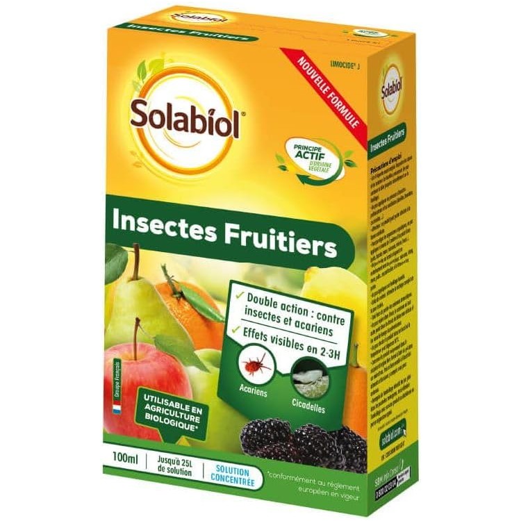 SOLABIOL Insectes fruitiers | Etui 100 ML