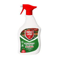  PROTECT EXPERT désherbant polyvalent | prêt-a-l'emploi | 750 ml|