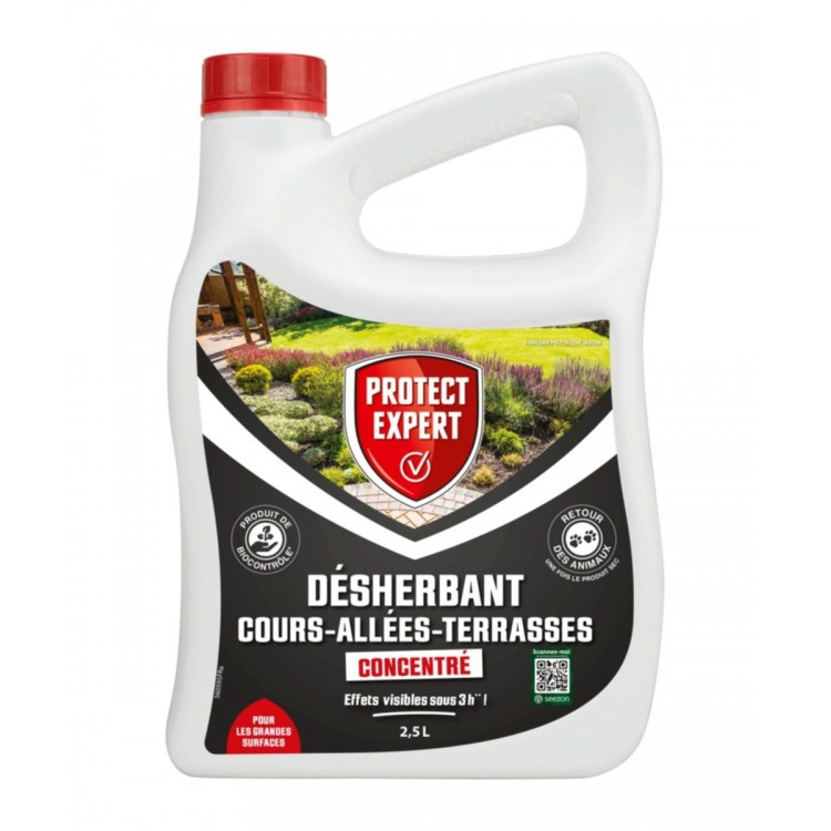 PROTECT EXPERT Désherbant allées concentré 2,5L