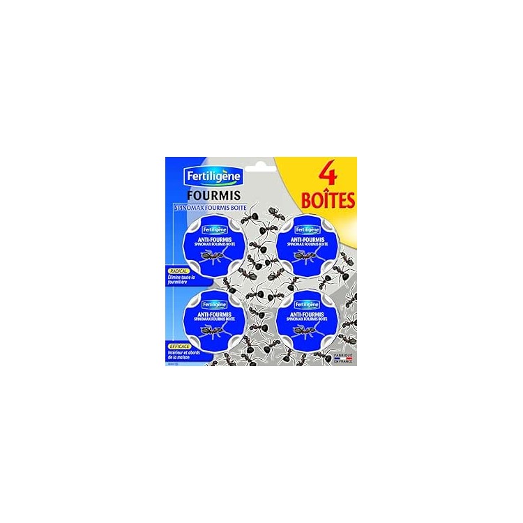 Ferti FFOUB4N boite X4 Anti-fourmis bleu