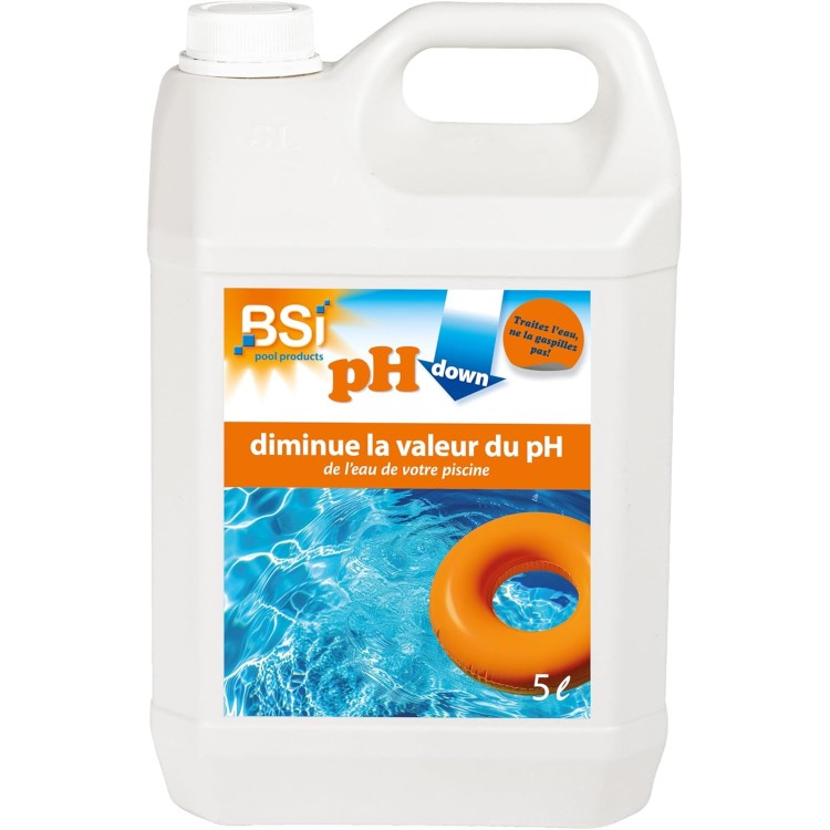 BSI - pH Moins - Liquide - Pour Diminuer Et Stabiliser Le Potentiel Hydrogène De BSI - pH Moins - Liquide - Pour Diminuer Et Stabiliser Le Potentiel Hydrogène De