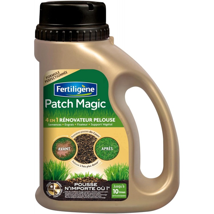 FERTILIGENE FPATCH750 - Patch Magic renovateur de Pelouse 750 g