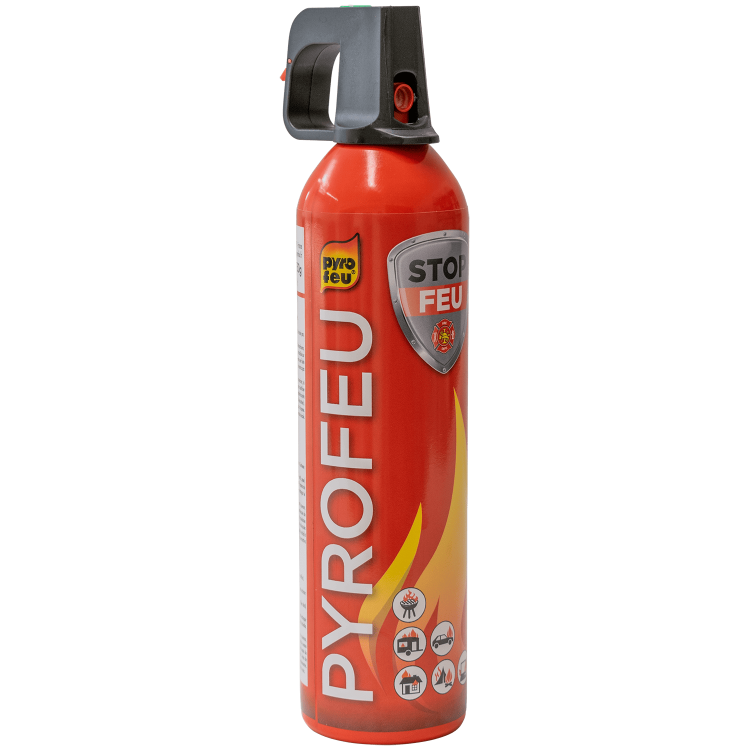 Mousse extinctrice pour départ de feu Pyrofeu - 750 ML