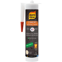 Pyro Feu 24916-12 Ciment réfractaire Cartouche