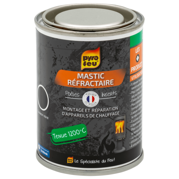 Pyrofeu - Mastic Refractaire Bte 450 Gr