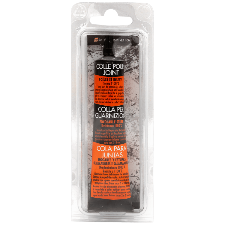 Colle Réfractaire Noire pour Joints d'Étanchéité 50ml - Prête à l'Emploi - Spéci Colle Réfractaire Noire pour Joints d'Étanchéité 50ml - Prête à l'Emploi - Spéci