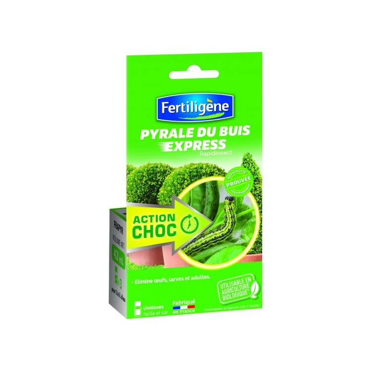 Insecticide chenille pyrale du buis chenille rapid express