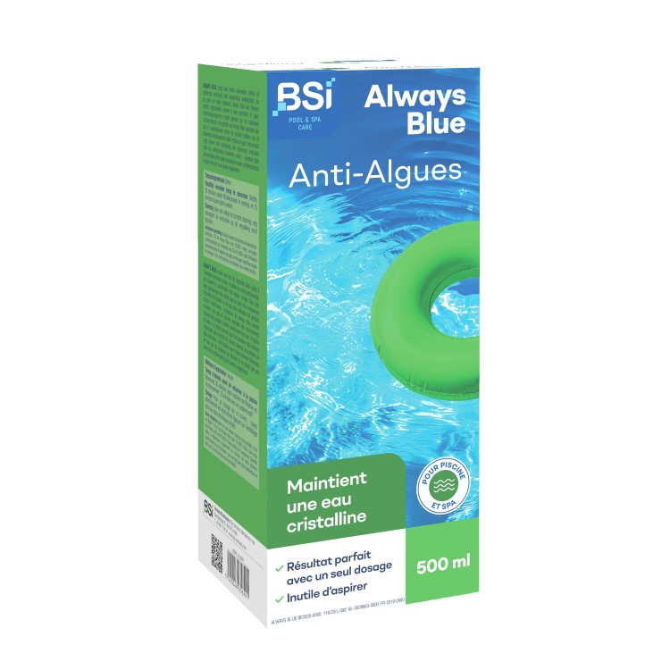 BSI - ALWAYS BLUE - Anti-algues 500 ml