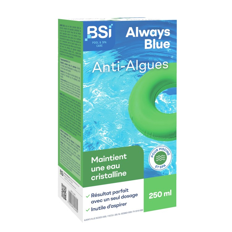 BSI - ALWAYS BLUE - Anti-algues 250 ML