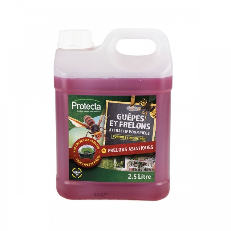 Attractif concentré Guêpes et Frelons asiatique 2,5 litres