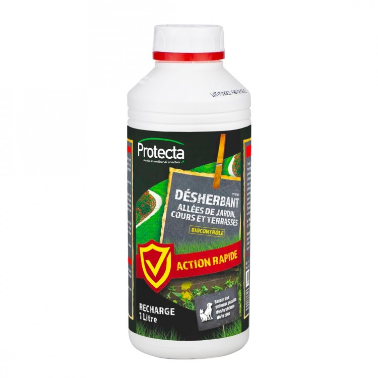 PROTECTA Déserbant jardin prêt à l'emploi - Recharge 1 litre